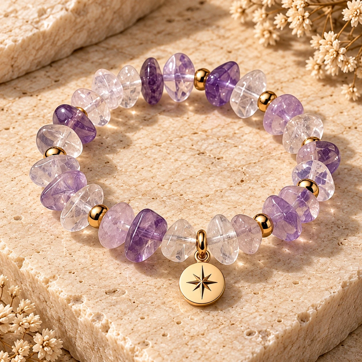 Lavender Pause — AI jewellery concept